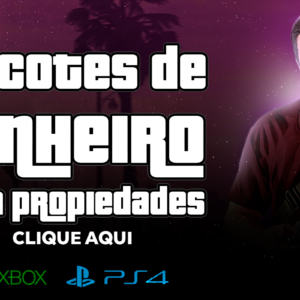 Pacotes de Dinheiro,Propriedades e Carros PS4/PS5/XBOX ONE/SERIES S/X